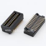 双槽0.8板对板母座