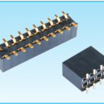 2.54单双排母180度SMT